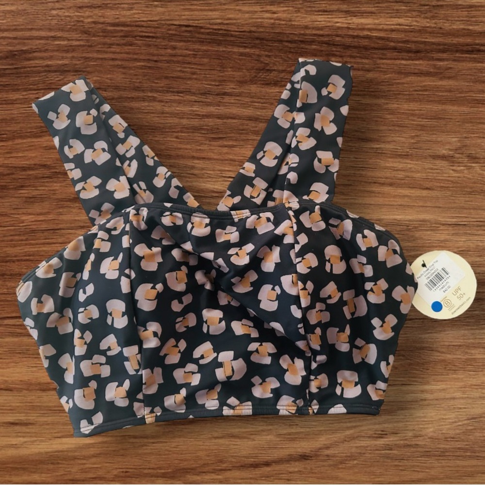 Down east- Pacific Coast Crop Top - Animal Print.